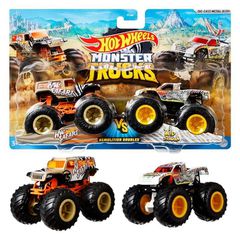 Hot Wheels Monster Trucks assorted pack 2 demolition doules-thumb-3
