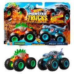 Hot Wheels Monster Trucks assorted pack 2 demolition doules-thumb-2