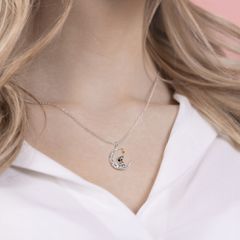 Peanuts Moon necklace-thumb-3