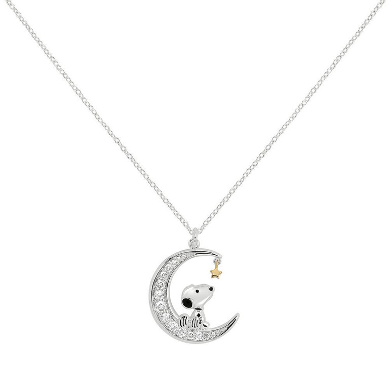 Peanuts Moon necklace