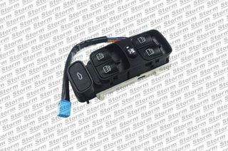Διακόπτης ΠΑΡΑΘΥΡΟΥ Εμπρός (Τετραπλός) (9pin) / MERCEDES C CLASS (W203) Sedan/Station wagon 00-03 / A2038210679 - Αριστερό - 1 Τεμ