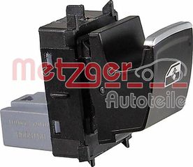 Carro Διακόπτης ΠΑΡΑΘΥΡΟΥ (ΕμπρόςΡΟΣ/Πίσω) (Μαυρο/Ασημι) (4pin) κατάλληλο για SEAT LEON 2020- (KL1/KLG) / 5G0959855F - Δεξί - 1 Τεμ