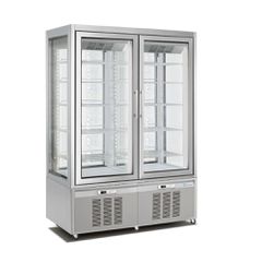 INOXWEB 2026-Βιτρίνα κατάψυξη - συντήρηση πανοραμική διπλή 840 lt 7703VNP CLASSICA