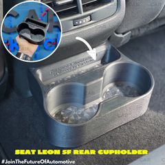 Seat Leon 5F Διπλή Θήκη Ποτηριών Πίσω Επιβατών