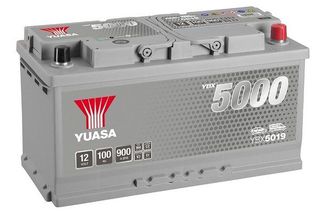Yuasa YBX5000 YBX5019 – Μπαταρία Silver High Performance 12V 100Ah 900A (353x175x190mm)
