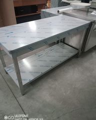 INOXWEB 2027-Τραπέζι από ανοξείδωτο χάλυβα 180x60cm Ρυθμιζόμενο ύψος MAX-09300968