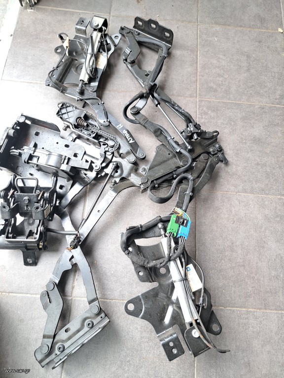 Opel Astra H cabrio 2004-2010 μηχανισμός κουκούλας οροφής κομπλέ