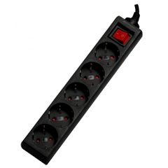 Spacer PP-5-30 V2 Schuko X 5 Connection Via Schuko T 3 M Cable 16 A Max 3500w