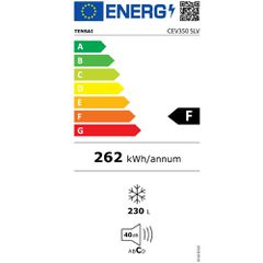 INOXWEB 2026- Τυφλή κατάψυξη 248lt CEV350S-E-thumb-2