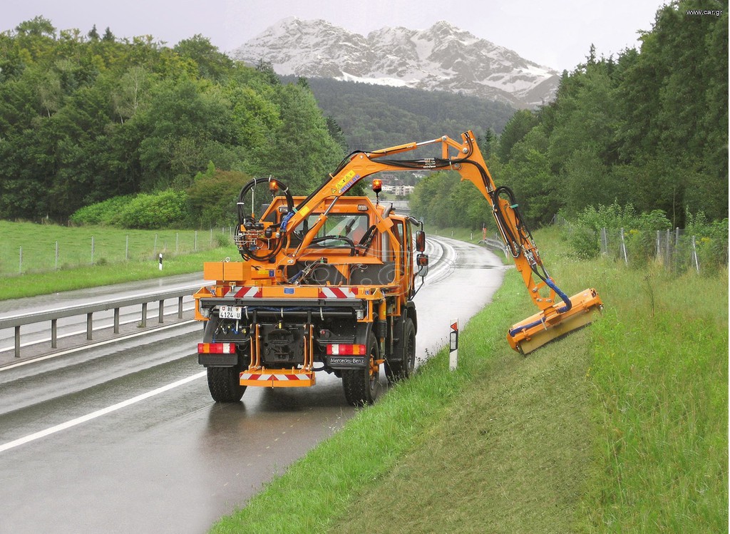 Unimog Unimog 2010 Καταστροφέας με βραχίονα