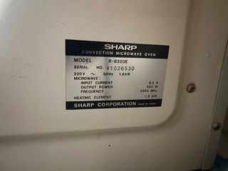 Μικροκυμάτων Vintage Sharp convention microwave-thumb-1