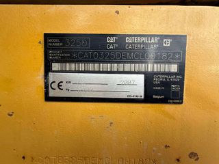 Εκσκαφέας Με Ερπύστριες CAT 2007 325DL , 325D-thumb-12