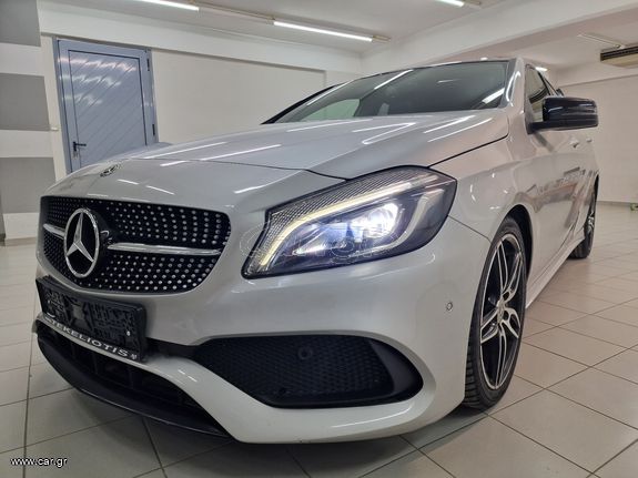 Mercedes-Benz A 160 2018 AMG PANORAMA ΔΕΡΜΑ LED FULL