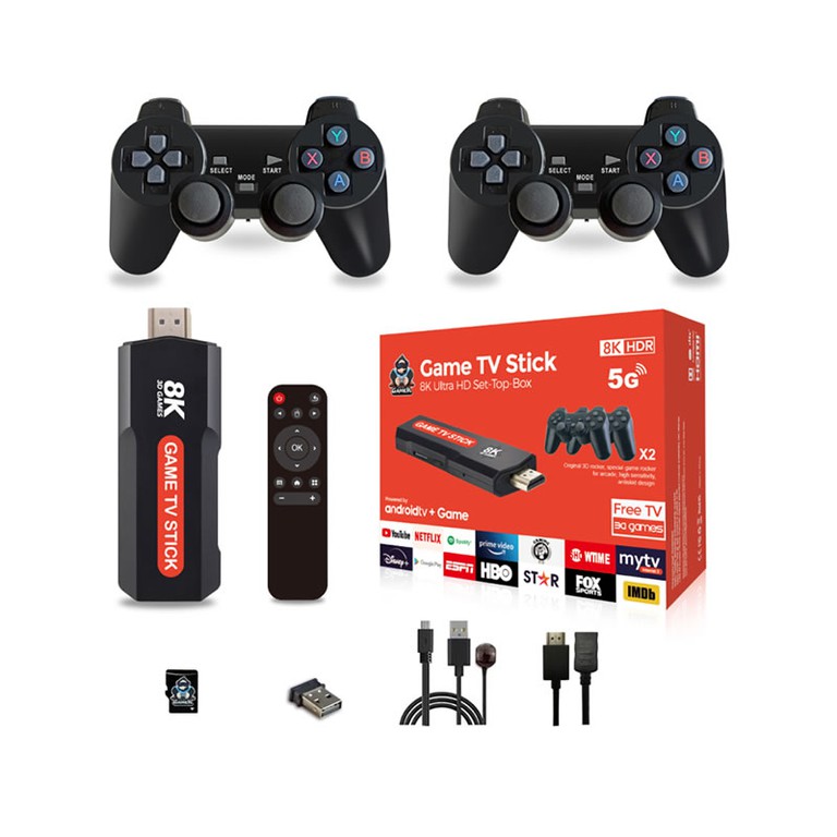 Retro Game TV Stick X2 PLUS 8k Android