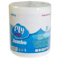 MY SOFT JUMBO ΡΟΛΟ ΚΟΥΖΙΝΑΣ 3ΦΥΛΛΟ 800GR