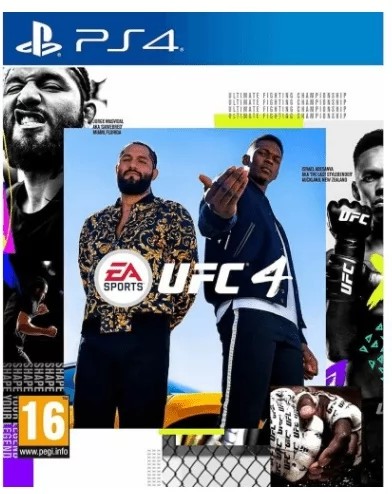 PS4 GAME -UFC 4 (MTX)