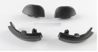 Ανταλλακτικό Πλαστικό Μαύρο Κουμπια ZR ZL L R για Nintendo Switch Joy-Con NS (1 ΣΕΤ 4 ΤΕΜ)