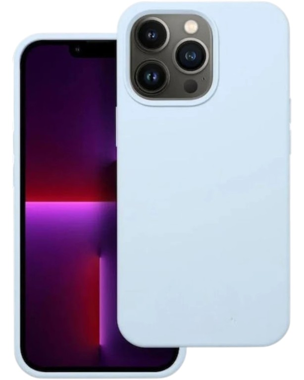 Silicon case for iPhone 14 Pro Light Blue