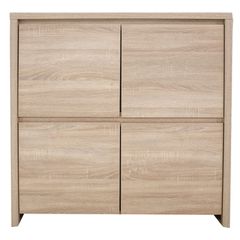 Ντουλάπι Selina pakoworld sonoma 105x40.5x112.5εκ