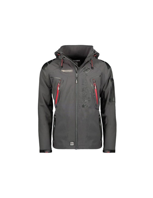 Geographical Norway Techno DB MEN 056 WU1060HGNDARK GRAY softshell jacket