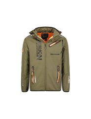 Geographical Norway Royaute DB 068 M WY1996HGNKaki Orange Softshell Jacket