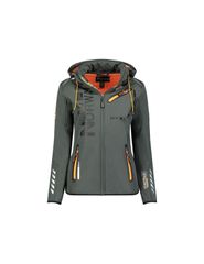Geographical Norway Reine Ass A EO DB 007 W Softshell Jacket WU8184FGNODark Gray Orange