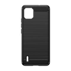 Carbon Case silicone case for Nokia C110 - black-thumb-2