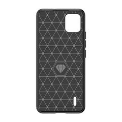 Carbon Case silicone case for Nokia C110 - black-thumb-3