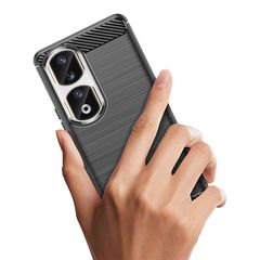 Carbon Case for Honor 90 Pro - black-thumb-3