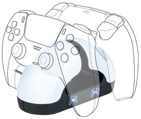 Nacon Playstation Vr2 Dual Charger For Dualsense /Ps5 / PlayStation 5