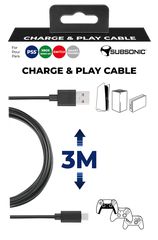 Subsonic Charge PS5, X BOX series, Switch 3 meter / PlayStation 5-thumb-2
