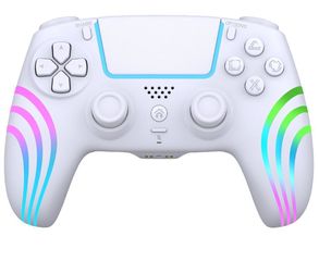 Deep Explorer Wireless Controller White PS4 / PS3 / PC / PlayStation 4