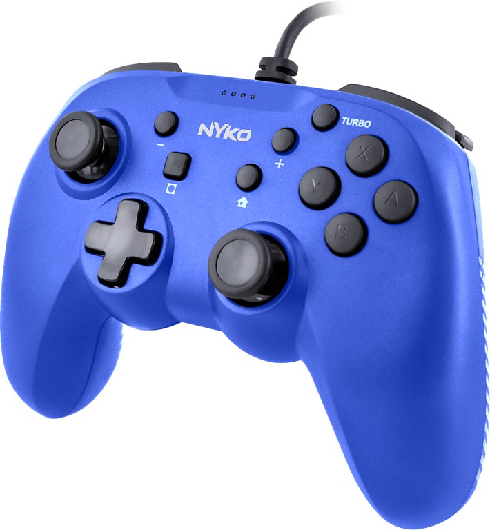Nyko Prime Wired Controller - Blue For Switch / PlayStation 5