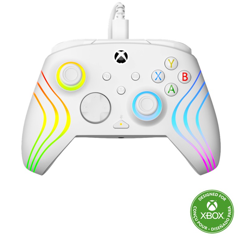 Turtle Beach Afterglow Wave Wired Controller - White / Xbox Series X