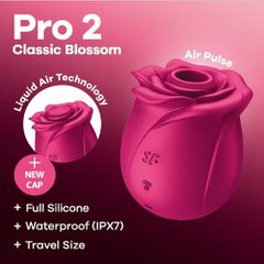 Satisfyer Pro 2 Classic Blossom Rose Stimulator-thumb-3