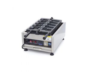 INOXWEB 2027-Waffle Maker - 5 Taiyaki / Σχήματα Ψαριών - Περιστρεφόμενη - Ψηφιακή MAX-09374182