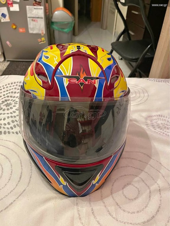 Vtg Can-Am V100 Custom Full Face