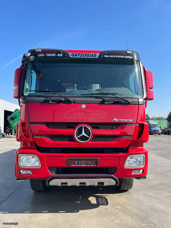 Ανατροπή Mercedes-Benz 2011 ACTROS 4144 MEILLER ΑΝΑΤΡΟΠΗ ΜΕ RETARDER!!