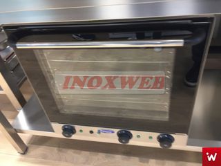 INOXWEB 2027-Φούρνος- Γκριλ - Χωράει 4 δίσκους - Ενσωματωμένος χρονοδιακόπτης - έως 300°C MAX-09300417