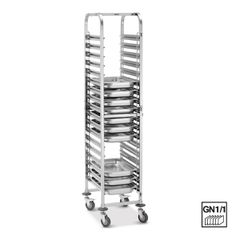 INOXWEB 2026-Trolley 18 θέσεων GN 1/1  300181