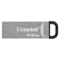 USB 3.2 Flash Disk Kingston Kyson DTKN USB A 512GB Ασημί