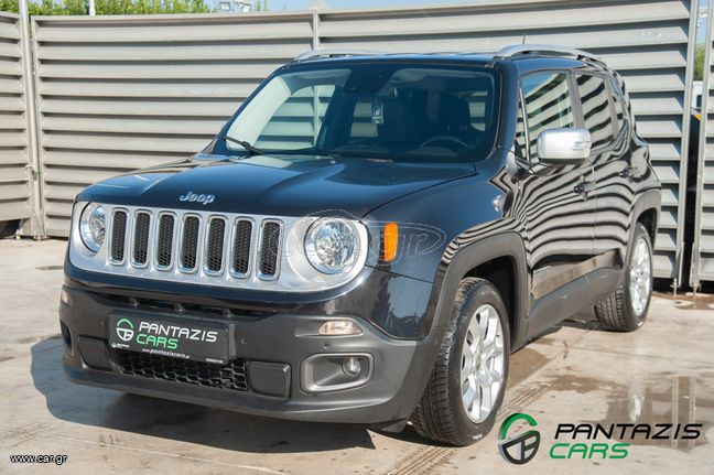 Jeep Renegade 2018 Limited 1.6MTJ 120HP 6ΤΑΧΥΤΟ CLIMA ΟΘΟΝΗ NAVI ΔΕΡΜΑ