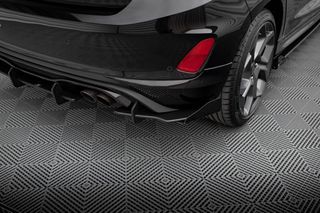 Φτεράκια προφυλακτήρα Maxton Design Ford Fiesta Mk8 ST - Μαύρο Γυαλιστερό - (FOFI8STCNC-RSF1G)