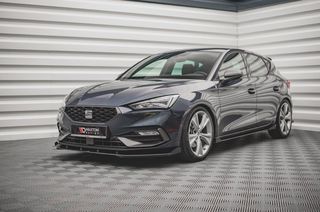 Φτεράκια προφυλακτήρα Maxton Design Seat Leon FR Mk4 - Μαύρο Γυαλιστερό - (SELE4FRCNC-FSF1G)