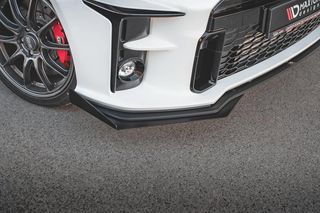 Φτεράκια προφυλακτήρα Maxton Design Toyota GR Yaris Mk4 - Μαύρο Γυαλιστερό - (TOYA4GR4CNC-FSF1G)