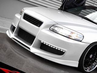 Φρυδακια φαναριών Maxton Design VOLVO S60 - Μαύρο Γυαλιστερό - (VO-60-1-L1G)