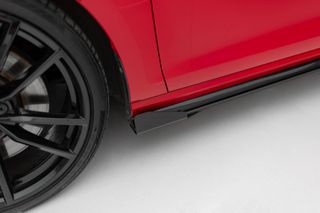 Φτεράκια προφυλακτήρα Maxton Design Volkswagen Golf 7 R / R-Line Facelift - Μαύρο Γυαλιστερό - (VWGO7FRCNC-SRF1G)