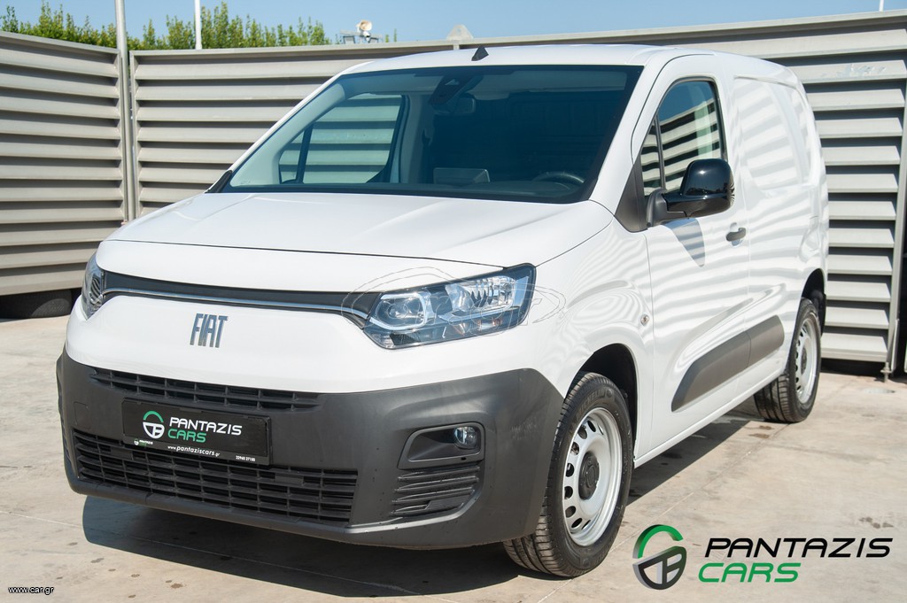 Κλούβα Fiat 2023 Doblo Kasten L1 1.5Blue-HDi 102HP 6ΤΑΧΥΤΟ CLIMA NAVI EU6
