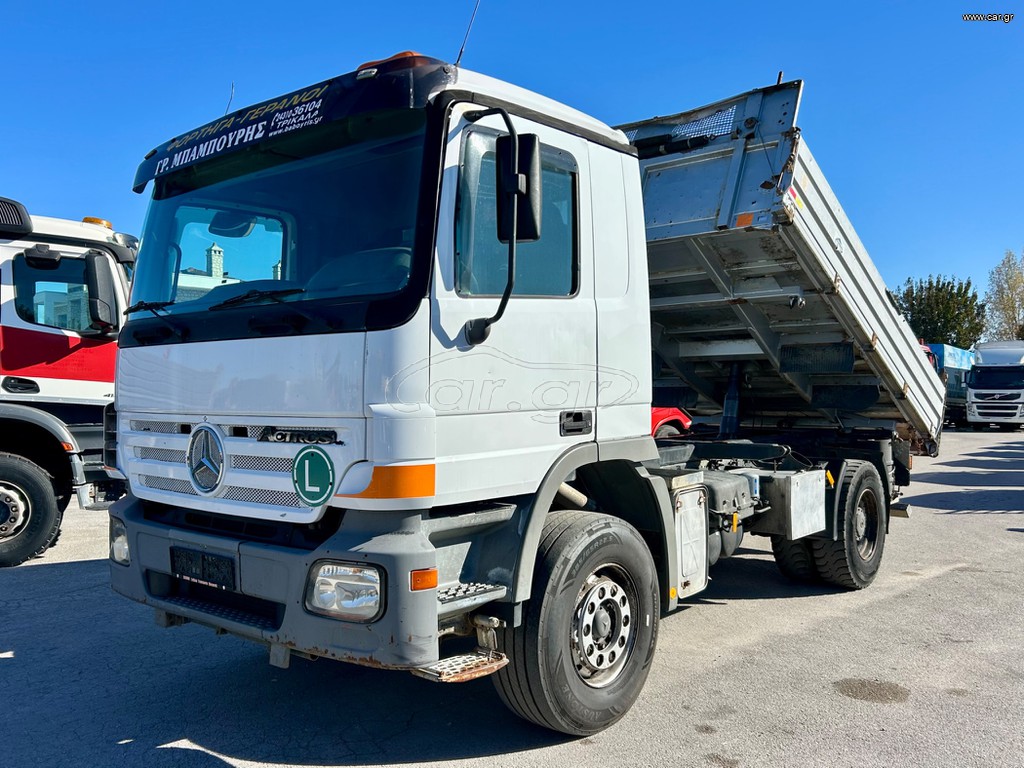 Ανατροπή + Γερανός Mercedes-Benz 2006 ACTROS 1836K