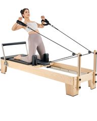 VEVOR Pilates Reformer Ξύλινο μηχάνημα Pilates Εξοπλισμός γυμναστικής για το σπίτι